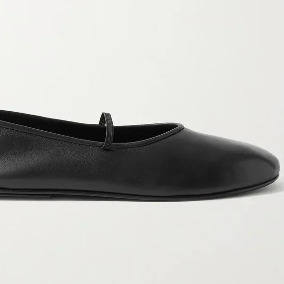 THE ROW Elastic leather ballet flats Sz 36 - Picture 6 of 7